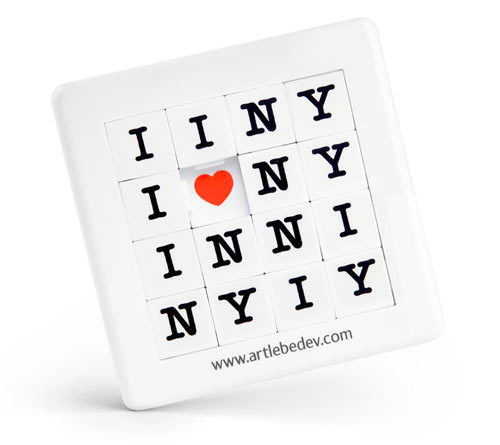 Пятнашки «Я люблю Нью-Йорк»