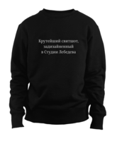 Крутейший свитшот, задизайненный в Студии Лебедева