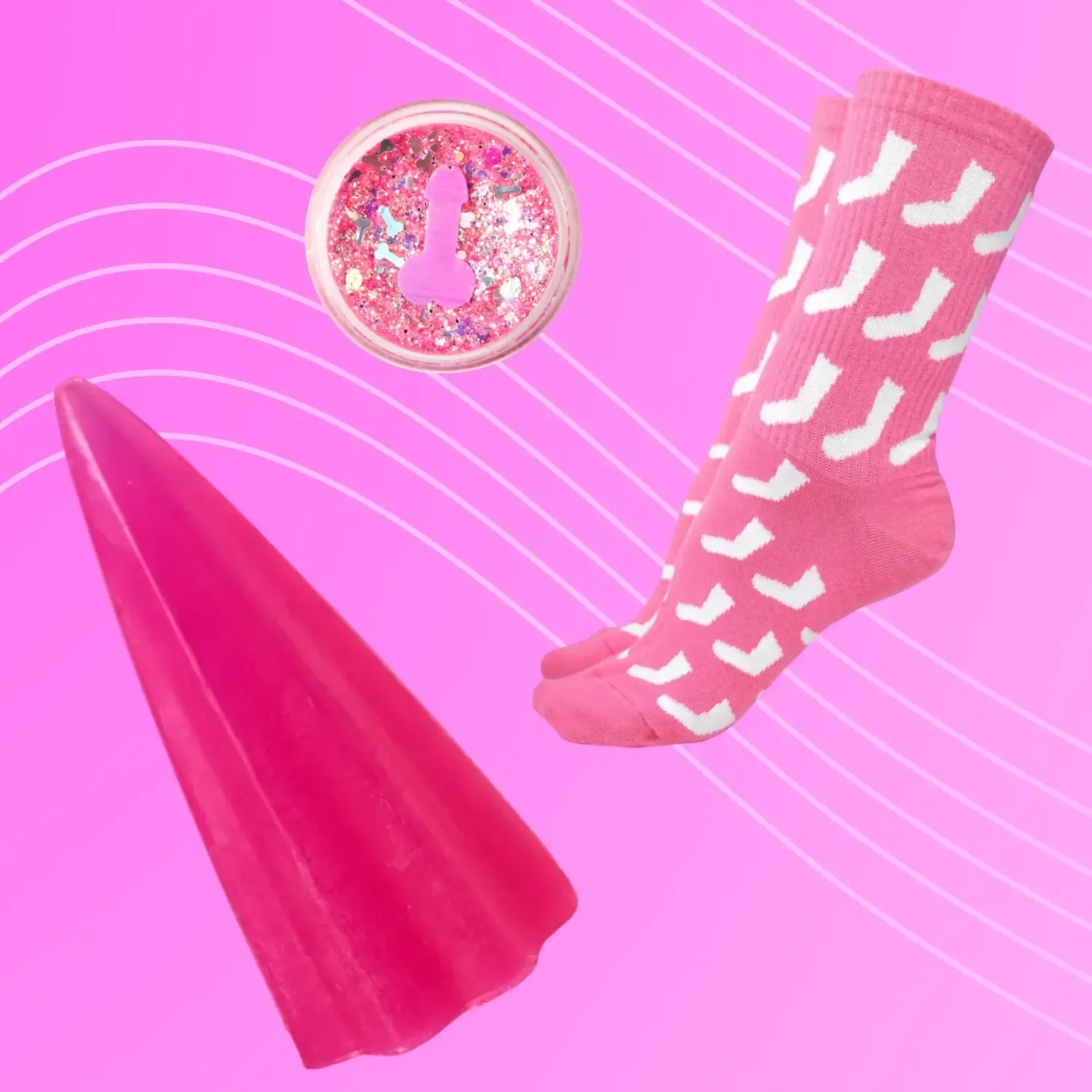 Ослепительно розовый набор