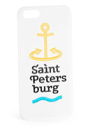 Чехол для пятого айфона с логотипом Санкт-Петербурга