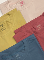 Набор из четырех футболок оверсайз-лайт